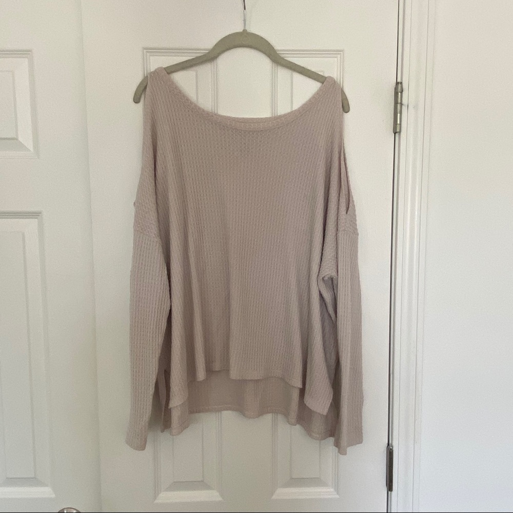Cream sweater